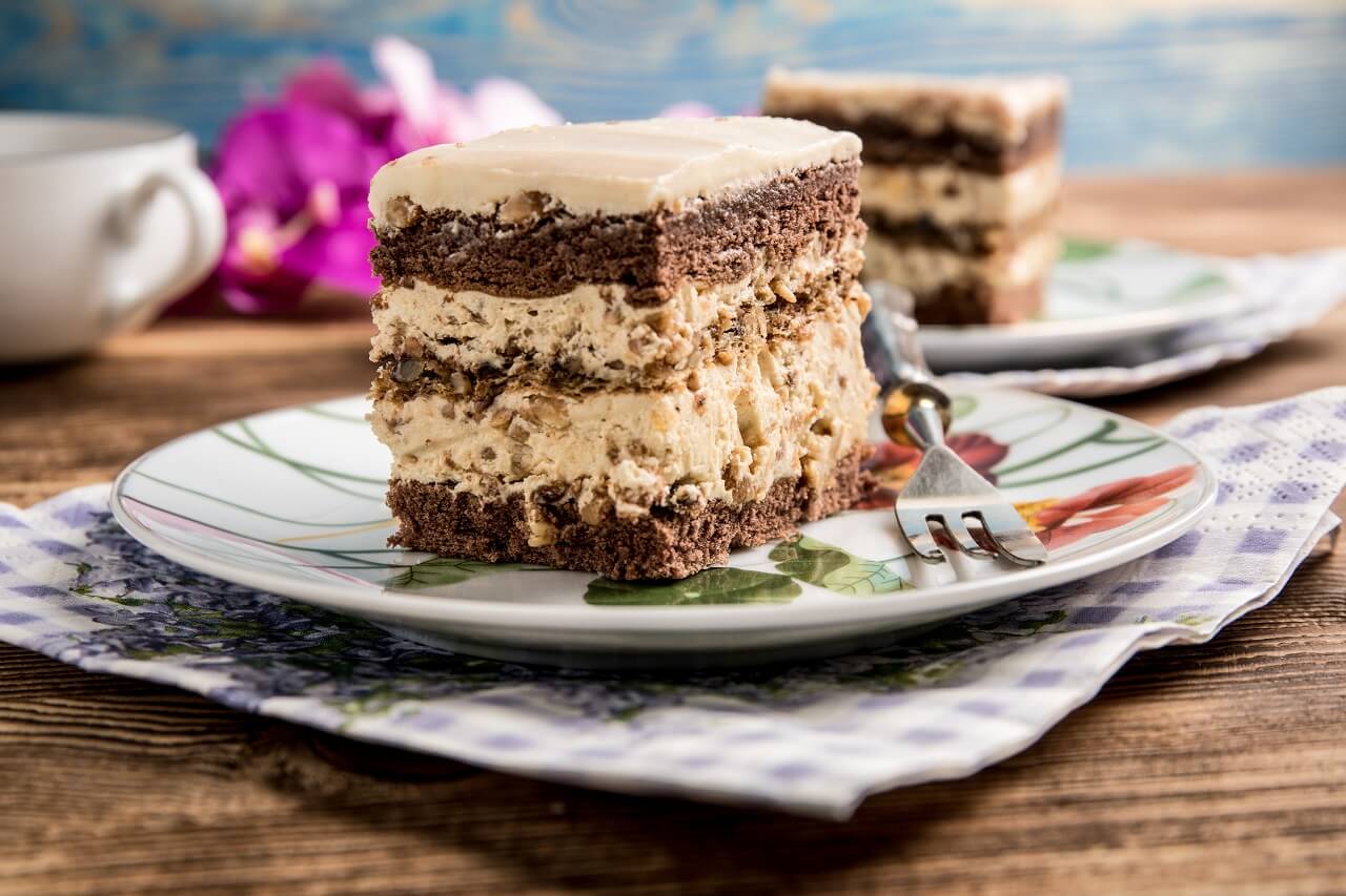 Receta de pastel de café con el toque único de Clover