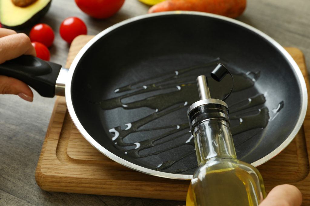 cocinar con aceite de girasol